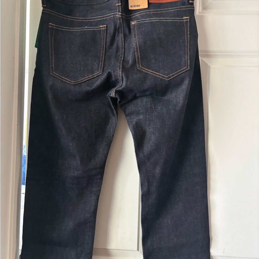 H&M Men's Deep Indigo Straight Jeans
